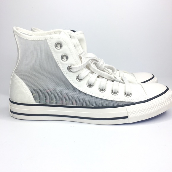 chuck taylor all star see thru high top